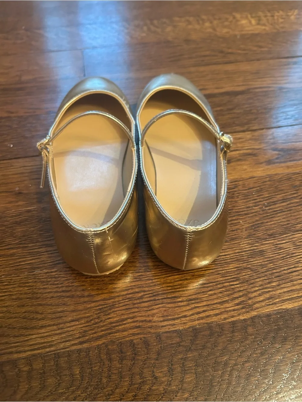Janie Jack gold flats